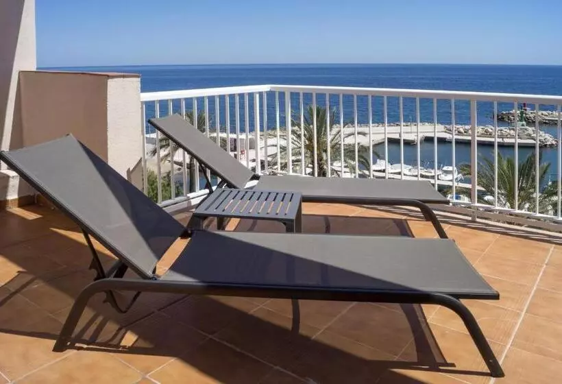 اتاق استاندارد با تراس و چشمانداز پانوراما, Catalonia del Mar - Adults Only