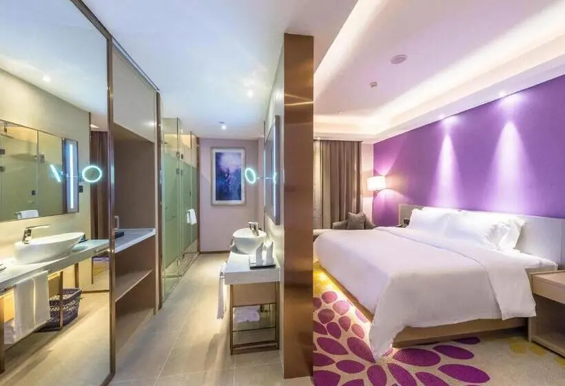 キングサイズベッドのエクゼクティブルーム, Lavande Hotels·foshan Zhoucun Ligang Road Xunfenggang Metro Station