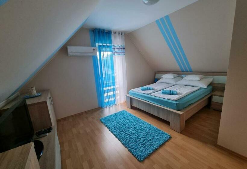 Апартаменты 1 Спальня Вид на Бассейн, Doni Prémium Apartmanház