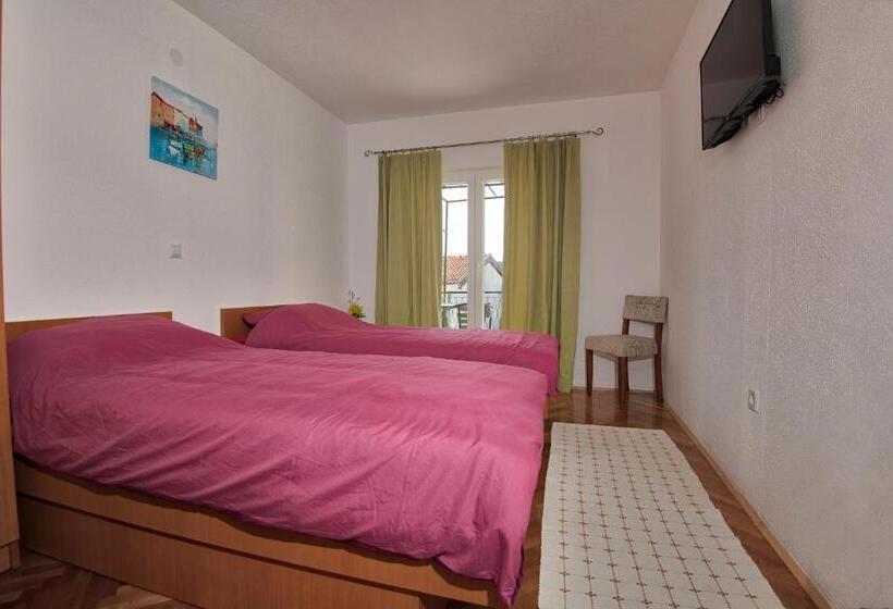 اتاق استاندارد با چشم‌انداز دریا, Apartments & Rooms Leon