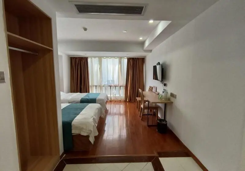 シングルデラックスルーム, Greentree Inn Changshu Zhaoshangcheng Express