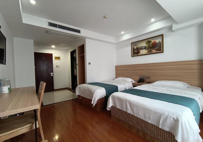 シングルデラックスルーム, Greentree Inn Changshu Zhaoshangcheng Express