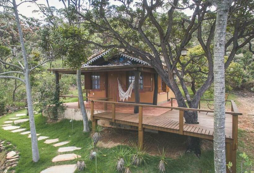 Deluxe-mökki 1 Makuuhuone, Pousada Cachoeira Lagoa Azul
