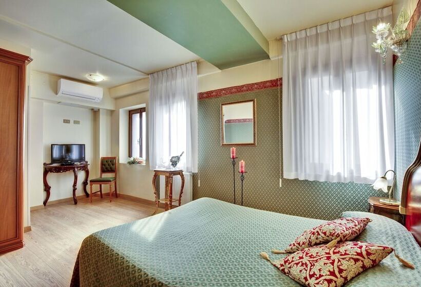 اتاق استاندارد با چشم‌انداز, Locanda Antico Fiore