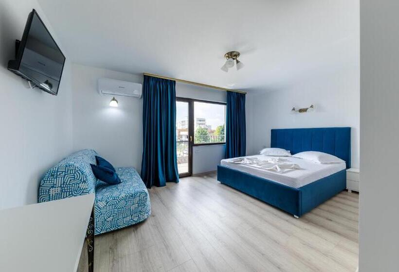 Habitació Quàdruple Estàndard amb Balconada, Vila Kos