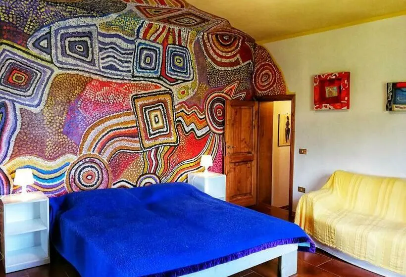 バルコニー付き１ベッドルームアパートメント, Agriturismo Podere Santa Rita