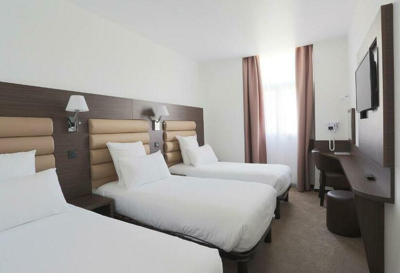חדר סטנדרט לשלושה, Hôtel & Appartements Monsigny