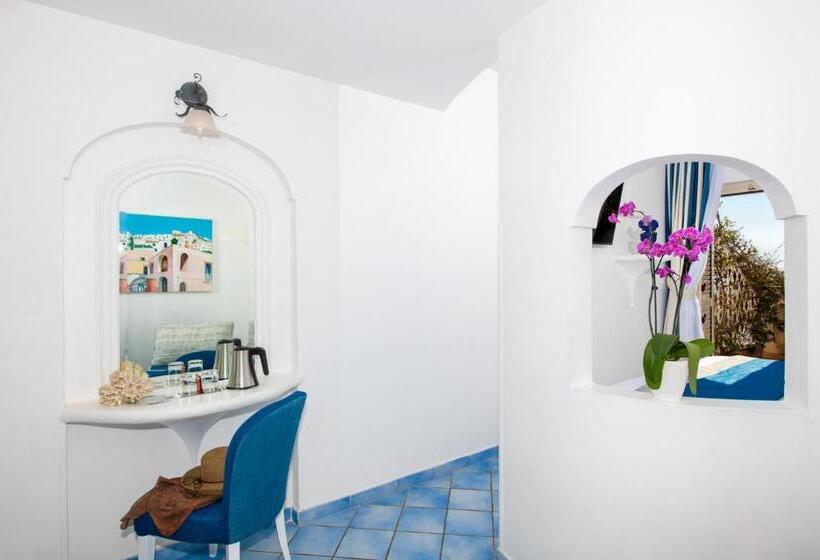 オーシャンビュースタンダードルーム, Positano Art Hotel Pasitea