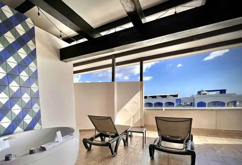 اتاق لوکس با تراس, Hard Rock Hotel Riviera Maya Heaven - Adults Only - All Inclusive
