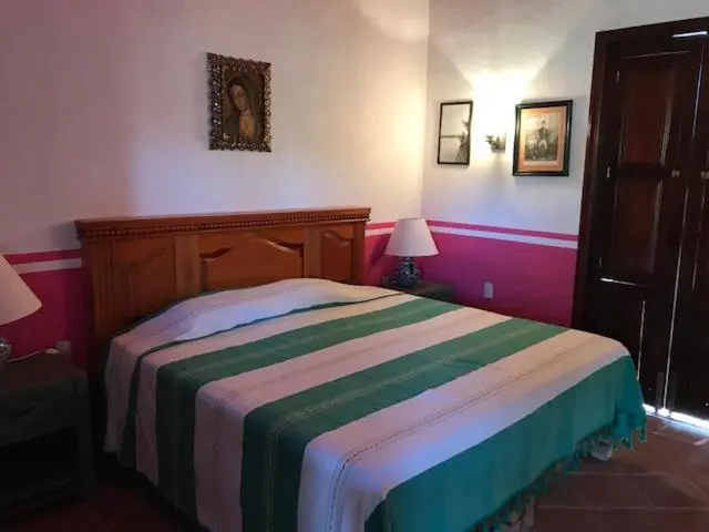 キングサイズベッドのデラックスルーム, Hacienda Santa Clara, Morelos, Tenango, Jantetelco