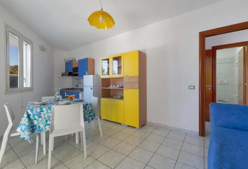 Апартаменты Внутренние 1 Спальня, Residence Punta Cassano   In Piscina Sulla Spiaggia Di Sabbia