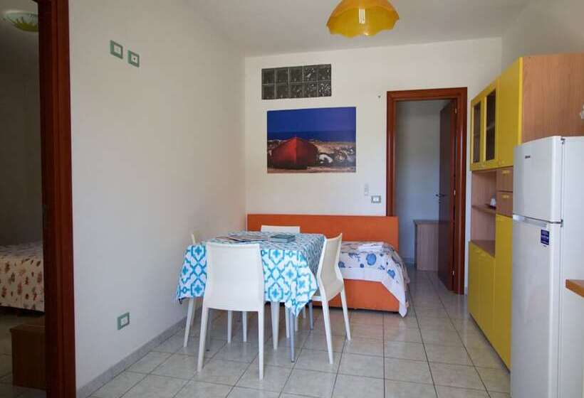 Apartament 2 Sypialnie, Residence Punta Cassano   In Piscina Sulla Spiaggia Di Sabbia