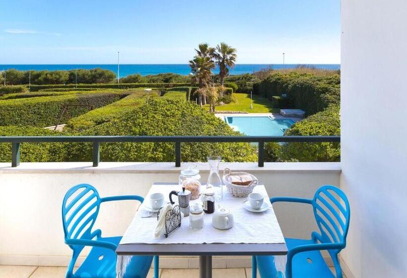 Apartament 1 Sypialnia Widok Morze, Residence Punta Cassano   In Piscina Sulla Spiaggia Di Sabbia