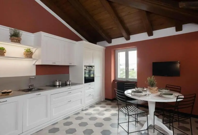 １ベッドルームのスーペリアアパートメント, Agriturismo Ca Du Briccu