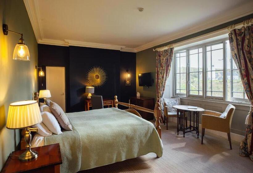 带大床的标准间, Castlemead Country House By The Sea