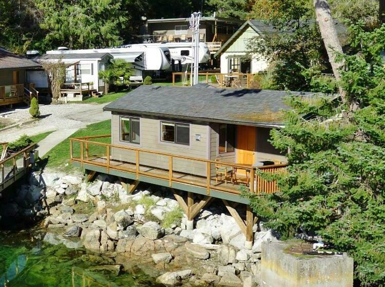 带海景的标准工作室, Pender Harbour Resort & Marina