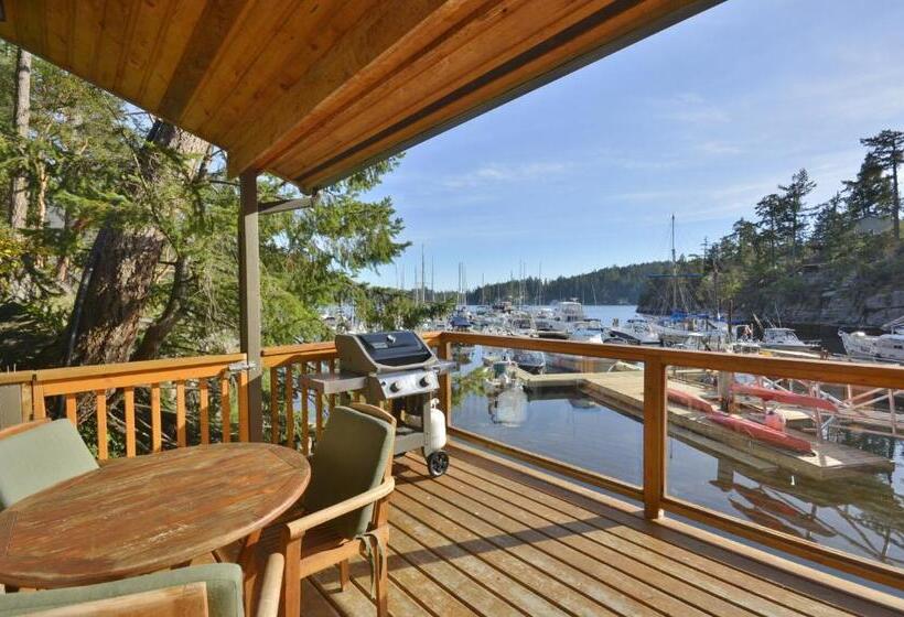 带海景的标准工作室, Pender Harbour Resort & Marina
