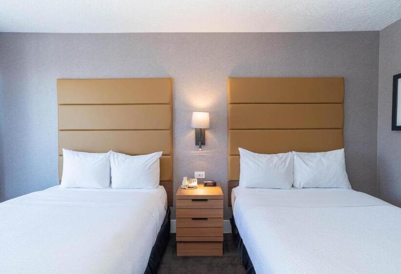 ２ダブルベッドのスタンダードルーム, Sandman Hotel Victoria