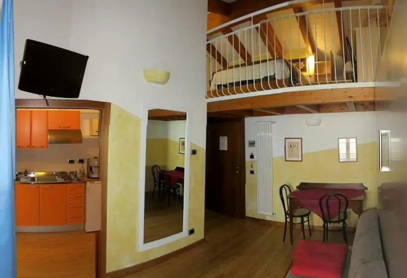 １ベッドルームアパートメント, La Baita D'oro Ristorante Residence