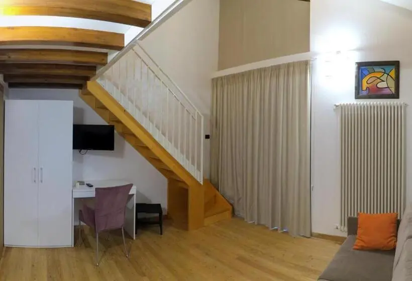 景色の見える一ベッドルームアパートメント, La Baita D'oro Ristorante Residence