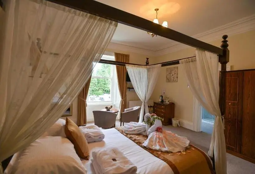キングサイズベッドのスタンダードルーム, Steeton Hall Hotel & Restaurant