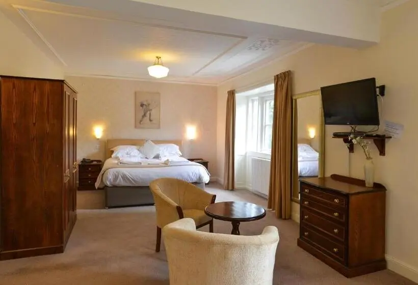 キングサイズベッドのデラックスルーム, Steeton Hall Hotel & Restaurant