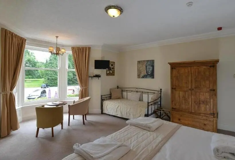 キングサイズベッドのデラックスルーム, Steeton Hall Hotel & Restaurant