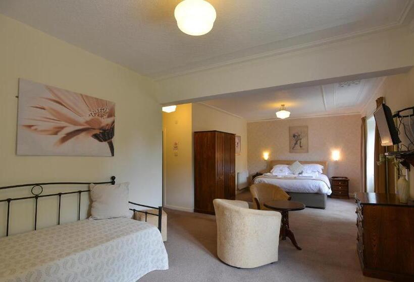 キングサイズベッドのデラックスルーム, Steeton Hall Hotel & Restaurant