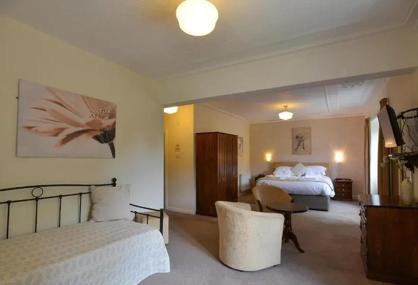 キングサイズベッドのデラックスルーム, Steeton Hall Hotel & Restaurant