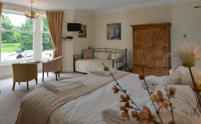 キングサイズベッドのデラックスルーム, Steeton Hall Hotel & Restaurant
