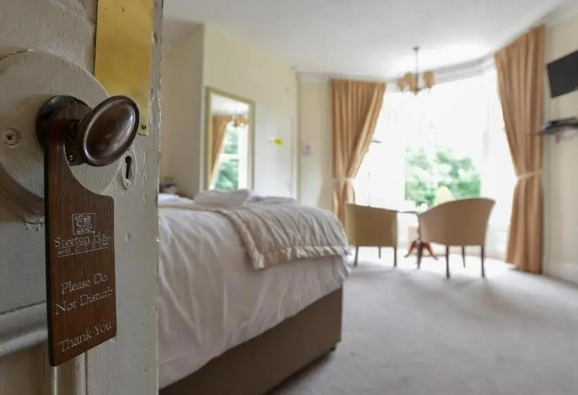 キングサイズベッドのデラックスルーム, Steeton Hall Hotel & Restaurant