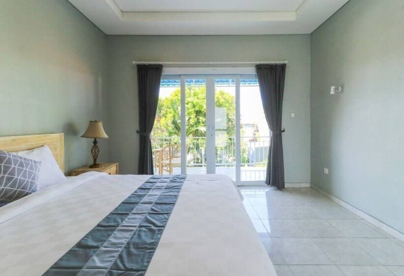 חדר סטנדרט עם מרפסת, Anyar Guesthouse Canggu