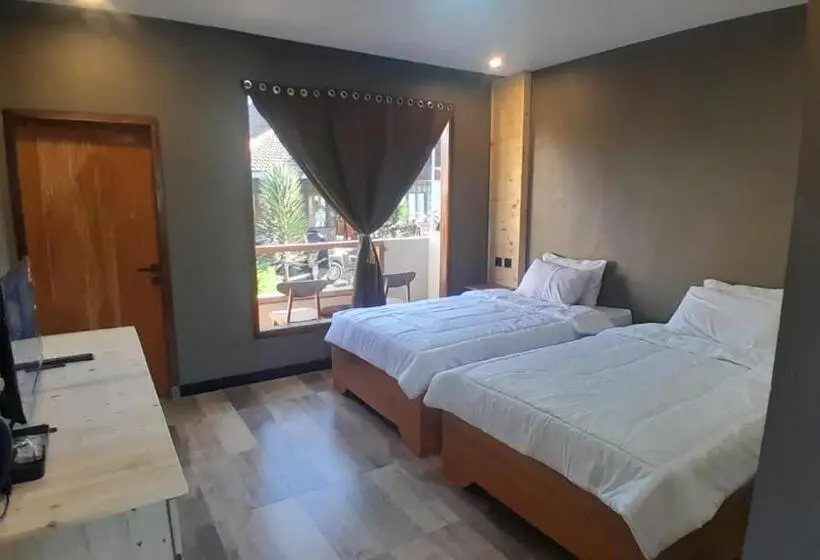 Habitació Deluxe amb Balcó, Sky View Bromo Guest House