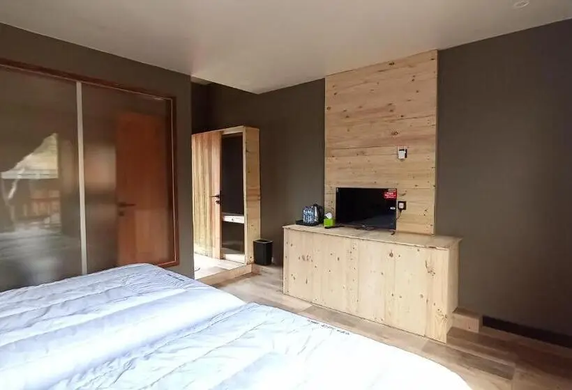 Habitació Deluxe amb Balcó, Sky View Bromo Guest House