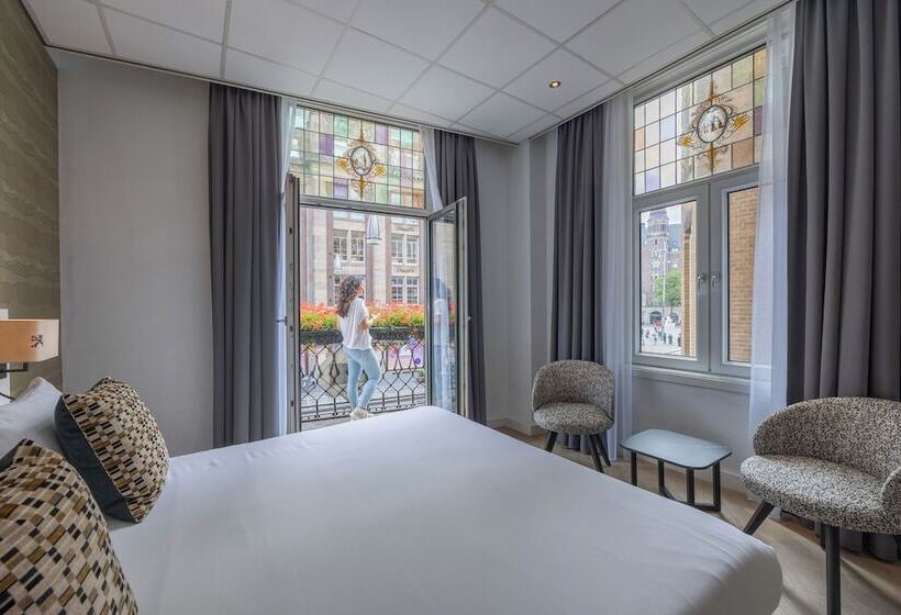 اتاق سوپریور با چشم‌انداز شهر, Amsterdam De Roode Leeuw