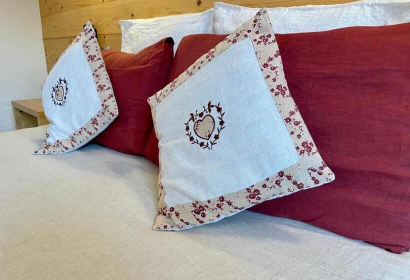 اتاق استاندارد با بالکن, Chalet Le Panoramique
