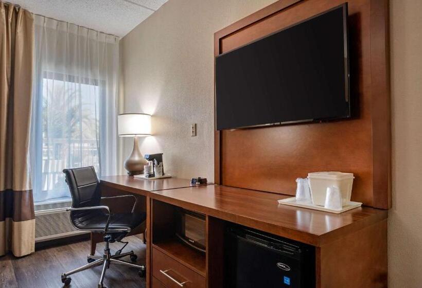 غرفه قياسيه سريرين مزدوجين, Comfort Inn Yulee  Fernandina Beach
