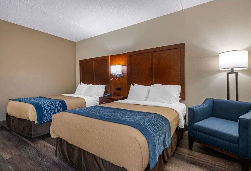 غرفه قياسيه سريرين مزدوجين, Comfort Inn Yulee  Fernandina Beach