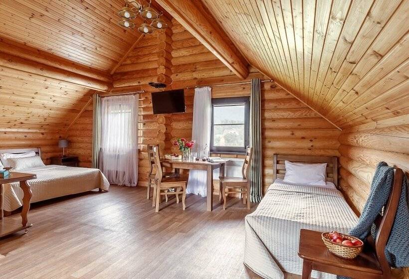 اتاق راحتی سه تخته, Tourist Complex Belaya Reka Dakhovskaya