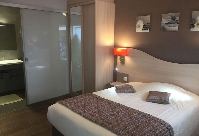 اتاق استاندارد, Logis Hôtel Au Tambour