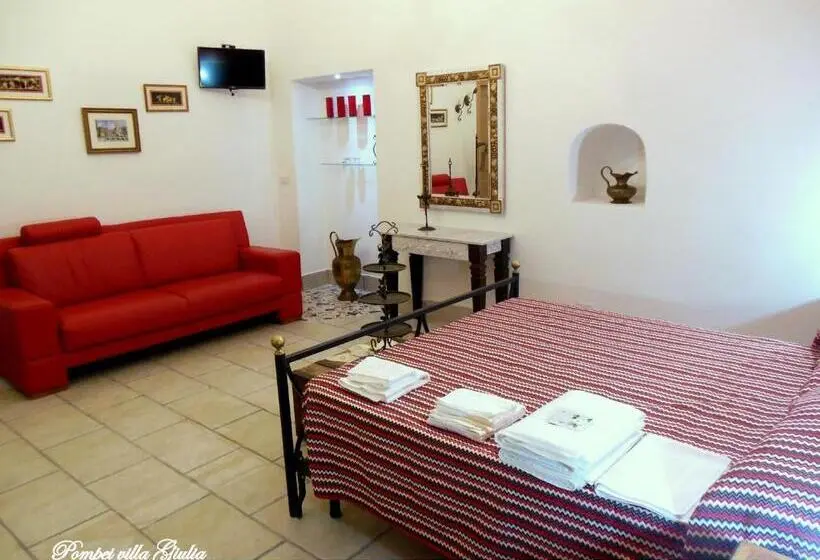 スタンダード４人部屋, Villa Giulia   Vesuvio Guest House Pompei Sorrento