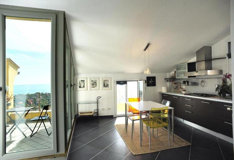 1침실 펜트하우스 아파트, Il Golfo Artisti E Poeti Villa Thea