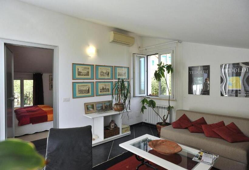 1침실 펜트하우스 아파트, Il Golfo Artisti E Poeti Villa Thea