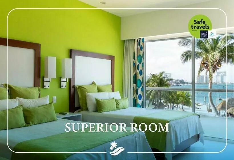 اتاق سوپریور با چشم‌انداز دریا, Cancun Bay All Inclusive