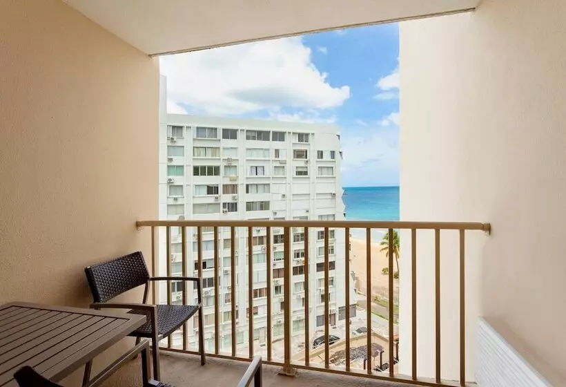 Standard Room Double Bed Side Sea View, Courtyard By Marriott Isla Verde Beach Resort