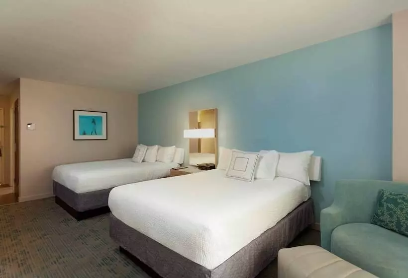 اتاق استاندارد با 2 تخت دوبل, Courtyard By Marriott Isla Verde Beach Resort