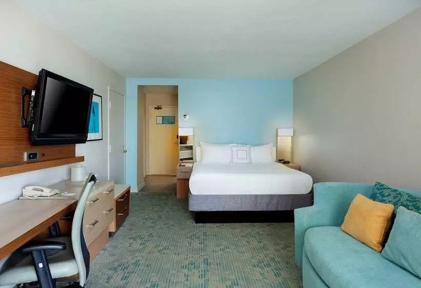 اتاق استاندارد با تخت دوبل برای معلولان, Courtyard By Marriott Isla Verde Beach Resort