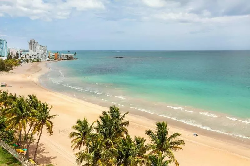 اتاق استاندارد با چشم‌انداز دریا, Courtyard By Marriott Isla Verde Beach Resort