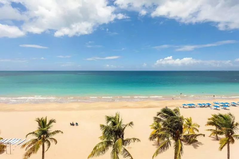 اتاق استاندارد با چشم‌انداز دریا, Courtyard By Marriott Isla Verde Beach Resort