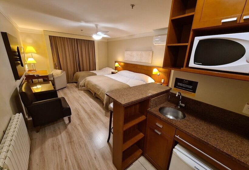 带1个卧室的高级公寓, Sky Borges Hotel Alpenhaus   Gramado